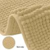 Luxury Bath Mat Extra Soft Plush Bathroom Rug,1'' Chenille Microfiber, 15 x 23''