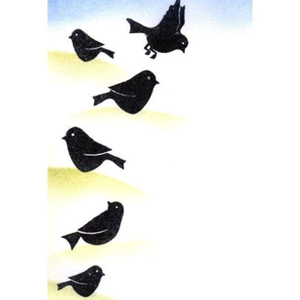 Card-io CDMAFE-05 Feathered Friends Clear Stamps