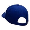 Baseball Glove Embroidered Unstructured Cotton Twill Cap - Royal OSFM