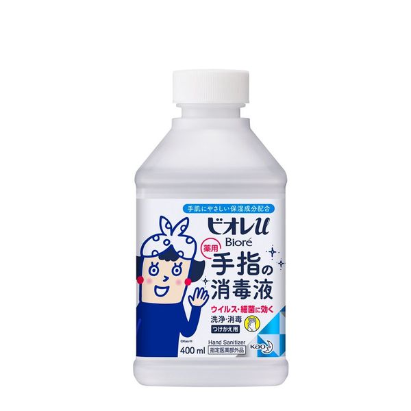 Kao Biore u hand sanitizer, refillable, 400ml