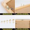 Picture Hanging Tool with Level Easy Frame Picture Hanger Wall Hanging Kit