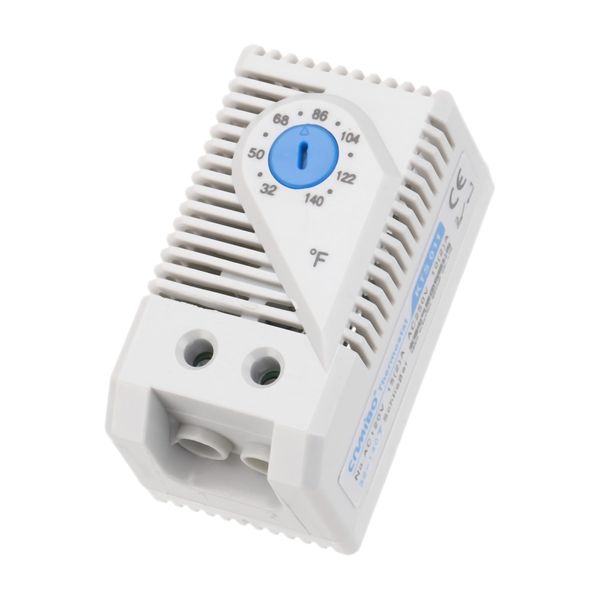 uxcell Mechanical Switch Thermostat KTS011 Cabinet Temperature Controller 32-140°F Adjustable Normally Open (N.O) Temperature Control Switch