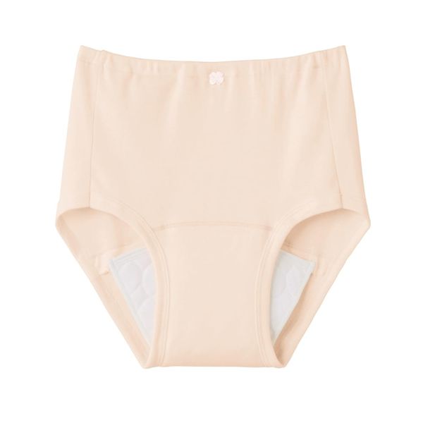 Gunze HW0472 Women's Panties, 50CC, Antibacterial Treatment, Main Body, 100% Cotton, Loving Easy, calf beige