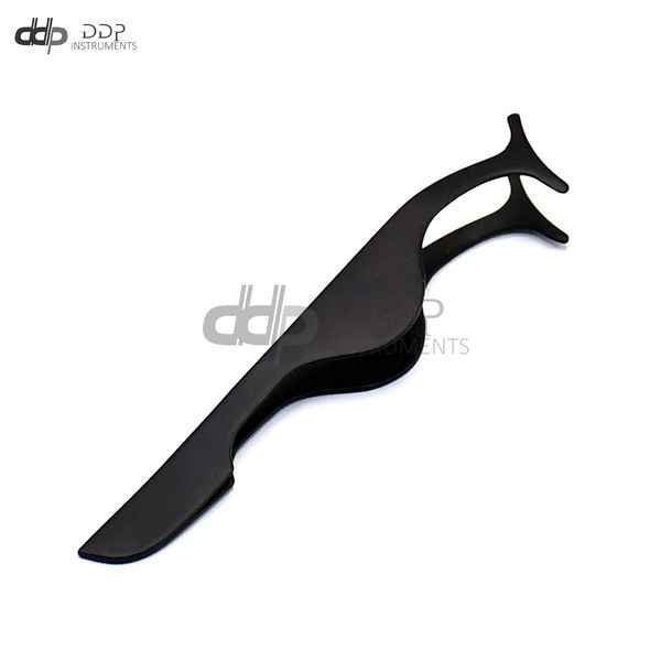False Eyelashes Extension Applicator Remover Clip Tweezers Full Black