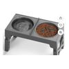 Elevated Dog Bowl Slow Feeder No Spill