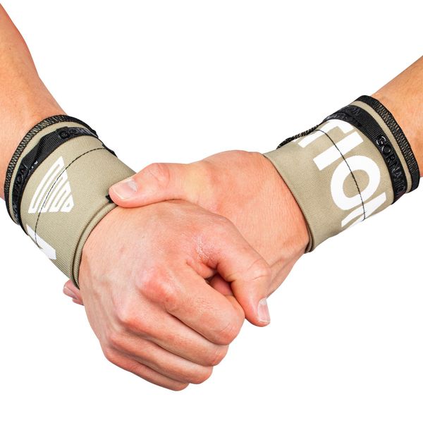 GORNATION Handgelenk-Bandagen, Performance Wrist Wraps für Fitness, Calisthenics & Kraftsport, Bandagen für Gym, Handgelenkstütze, Wickel-Bandagen - 1 Paar