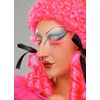 Extra Long Panto Dame Bright Pink False Eyelashes