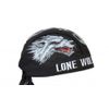Lone Wolf No Club 100% Cotton Headwrap Multicolored