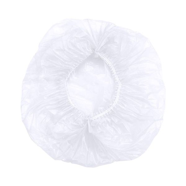 Shower Cap, Disposable, Individual Packaging, 100 Pieces, 16.5 inches (42 cm), One Size Fits Most, Hair Color, Hygienic, Vanity Cap, Dyes Hair, Transparent, Prevents Oil Smoke, Bath Hat, For Hair Dyeing Bath, Cooking, Work, Unisex