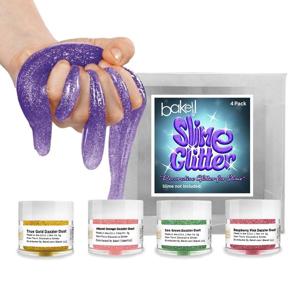 Unicorn Magic Slime Glitter Combo Pack (4 PC Set)