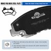 Front & Rear Ceramic Brake Pads for 2000-2004	TOYOTA	AVALON	All Models