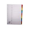 Exacompta Guildhall Multi-Coloured Dividers, 12 Part