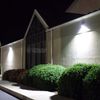 120W LED Wall Pack Light with Dusk-to-Dawn Sensor 15600lm 5000K Security Lights