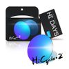 HiCycle2 Polarized Replacement Lenses for Oakley Frogskins - Multiple Options (blue)