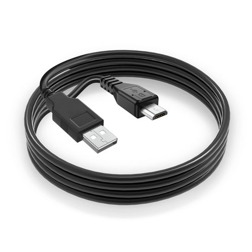 Micro USB Power Cable for Tire Inflator, FITE ON USB Power Cord Compatible with VEEAPE Air Compressor Portable Tire Pump for Bike Motorcycle Tires Ball