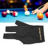 Billiards Pool Gloves, Universal Polyurethane Pool Cue Gloves for Right Hand (Black)