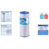 NSF Certified 5x13 Hot Tub Filter - Efficient Replacement for Jacuzzi Models