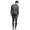 Knocker Men's 2pc Long Thermal Underwear Set Charcoal