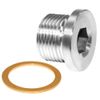 Joywayus Internal Hex Head Pipe Plug Socket M20x1.5 Thread Stainless Steel Pipe Fitting Rods By CNC