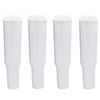 4X Kaffee Wasserfilter Zubehör für Jura Impressa E5 E10 E20 E25 E30 E40 E45 E50 E55 E65 E70 E74 E75 E85, Ersetzen Weiß 60209, 68739