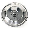 MGE - Wasserbadform - Puddingform mit Deckel - Förmchen für Pudding - Edelstahl - Ø 20 cm
