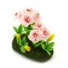 MyTinyWorld Dolls House Miniature Flower Bed Rhododendron