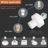 Remote Control Light Bulb Socket,  E26 E27 Bulb Lamp Holder with Remote Control