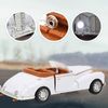 Mini Car Toy Classic Car Appearance Light Function Birthday Kids (White)