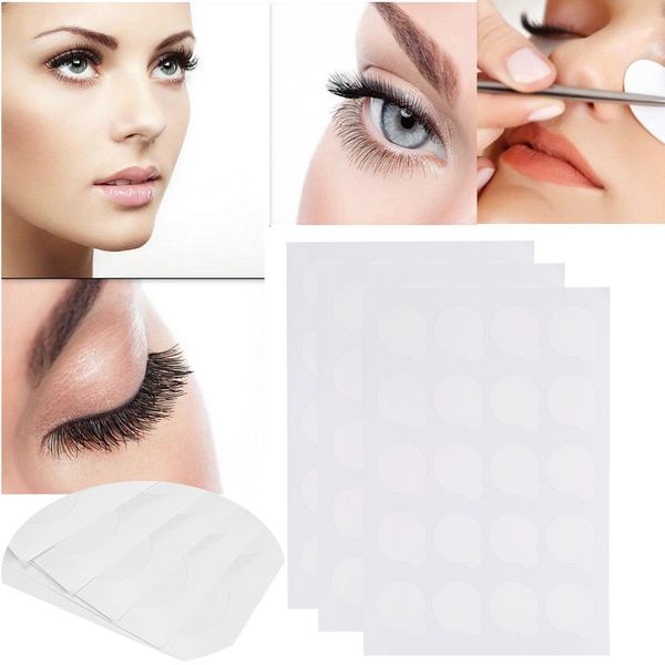 Eyelash Glue Holder, Eyelash Glue Pallet Paper, Easy to Use, Safe Eyelash Extension Salon Use Personal Use Graft Eyelash Extensions Adhesive