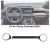 Carbon Console Air Vent Window Switch Door Lock Trims Kit For Chevy Colorado 23+