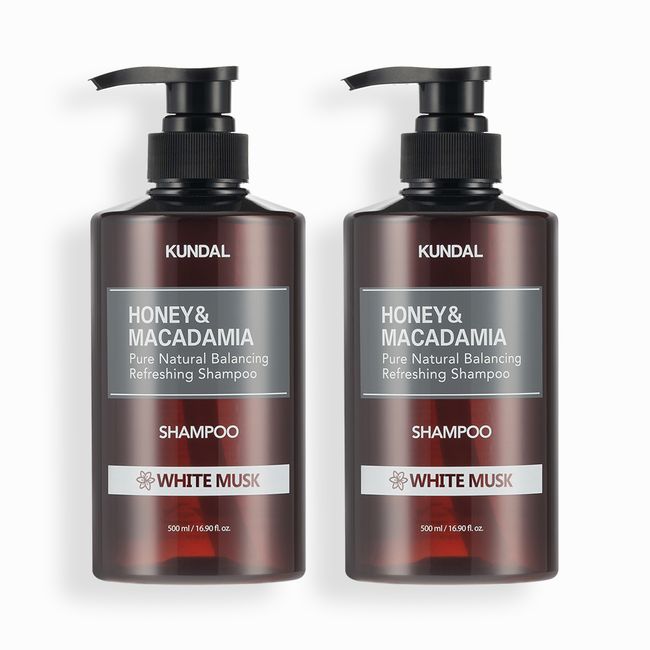 Kundal Nature Shampoo 2 Piece Set White Musk 500ml