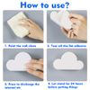 EQLEF Cloud Key Hook for Wall, Cloud Strong Magnetic Key Holder Adhesive Hook Keys Magnet Holder 1 PC(1)