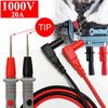 For Fluke Multimeter Test Lead Kit 4mm Banana Plug Probe Tip Alligator Clip