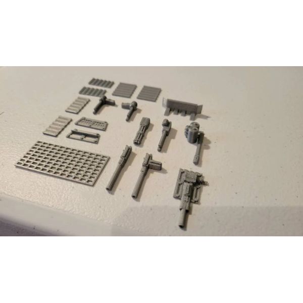 Custom Car Weapons Kit For 1/64 scale cars.