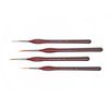 Studio 22 Triangular Grip Handle Model Painting Detail Rigger Brush Set of 4