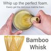  5 Pcs Bamboo Matcha Whisk Set,Powder Starter Sifter,Basic Matcha Tea Making Kit