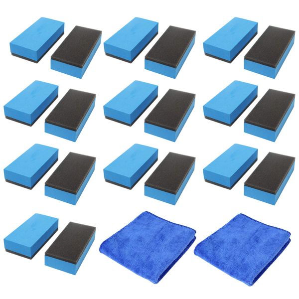 nullie 2 Layer Sponge Vertical Cloth Applicator Auto Water Application 22 Piece Set