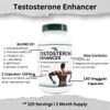 Testosteron Booster for Men 120 Capsules Wth 5 + Ingredient Strength, Endurance