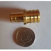 50 Pcs. XFITTING 3/4" x 1/2" Pex Coupling, Pex Reducing Coupling 26-4-7=50