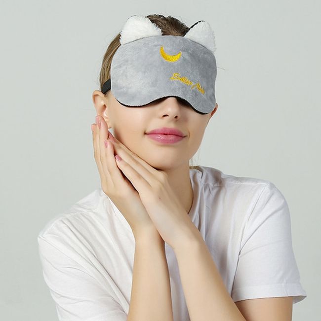 Anti Snoring Children's Cartoon Sleep Eye Mask Cover Soft Comfortable Patch Travel Nap Healthy Blindfold