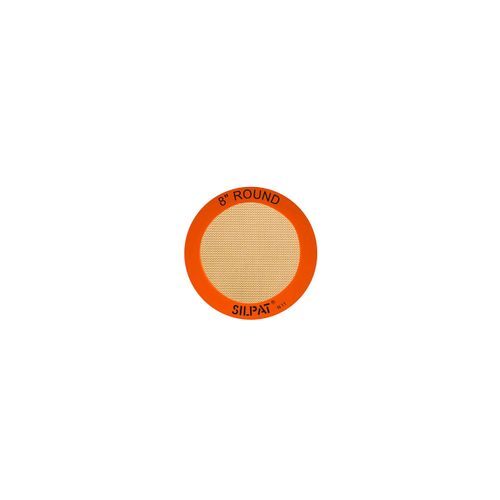 Silpat The Original Round Cake Liner Non-Stick Silicone Baking Mat, 8", AH197-01