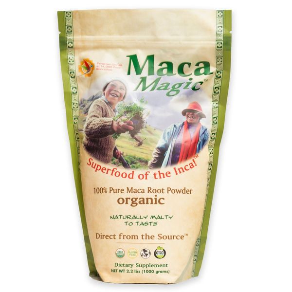 Maca Magic Raw Maca Powder - 2.2 lbs