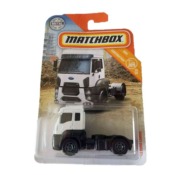 Matchbox 2019 MBX Construction - '13 Ford Cargo (White)