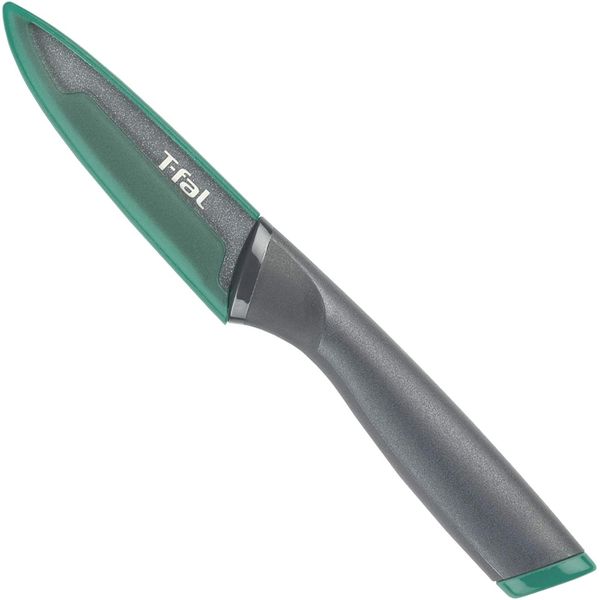 T-fal K13406 Fresh Kitchen Paring Knife, 3.5 inches (9 cm), Titanium Reinforced Coating