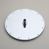 Chrome Bathroom Shower Head Round Rain Head Mixer Wall Mount Simple Install Tap
