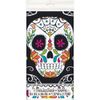 Unique Skull Day of The Dead Rectangular Plastic Table Cover | 54" x 84" | 1 Pc