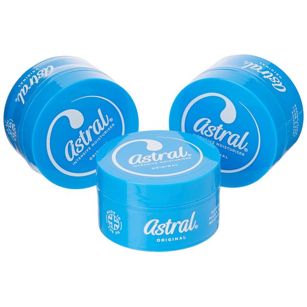 Astral Three Packs of Astral Cream x 50ml