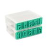 Sourcingmap 13 mm 0-9 Digits Rubber/Plastic Combination Number Stamp