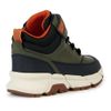 Geox J FLEXYPER Plus Boy Ankle Boot, Military/ORANGE, 33 EU