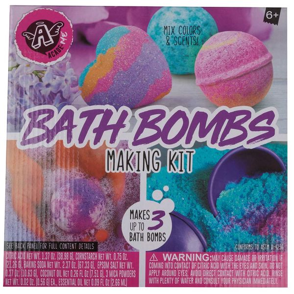 Angel Acade-Me! Kids Toy Playsets - Bath Bombs Making Activity Kit - Craft Sold Individually